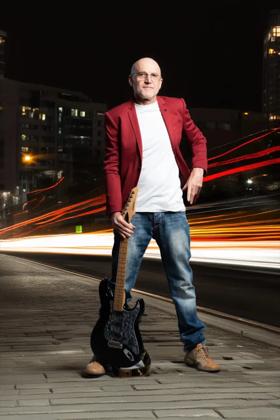 Egbert Götzinger – Gitarrist, Portraitfoto